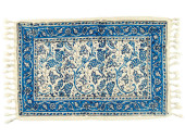 サラサ 約50×32cm ブルー　sa050032002